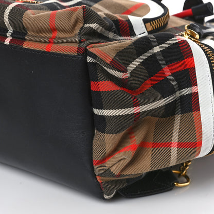 Burberry Cotton Check Small Rucksack Backpack 8 of 8