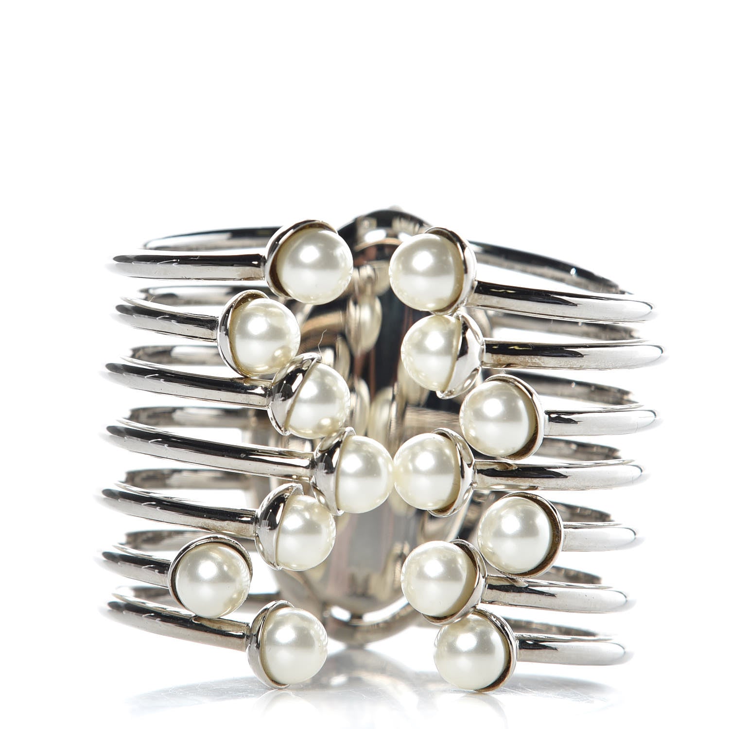Christian Dior Pearl Diorrific Cuff 1 of 4