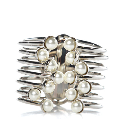 Christian Dior Pearl Diorrific Cuff 1 of 4