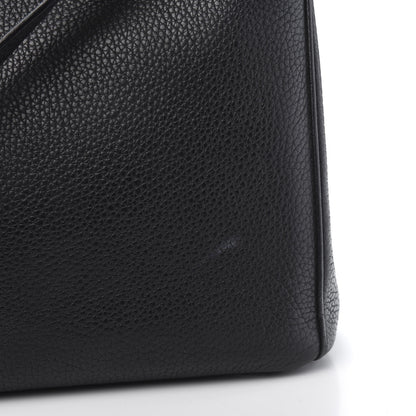 Christian Dior Bullcalf Small Diorissimo Tote Black Rose Indien 14 of 16