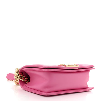Chanel Calfskin Quilted Small Boy Flap Pink 4 of 10