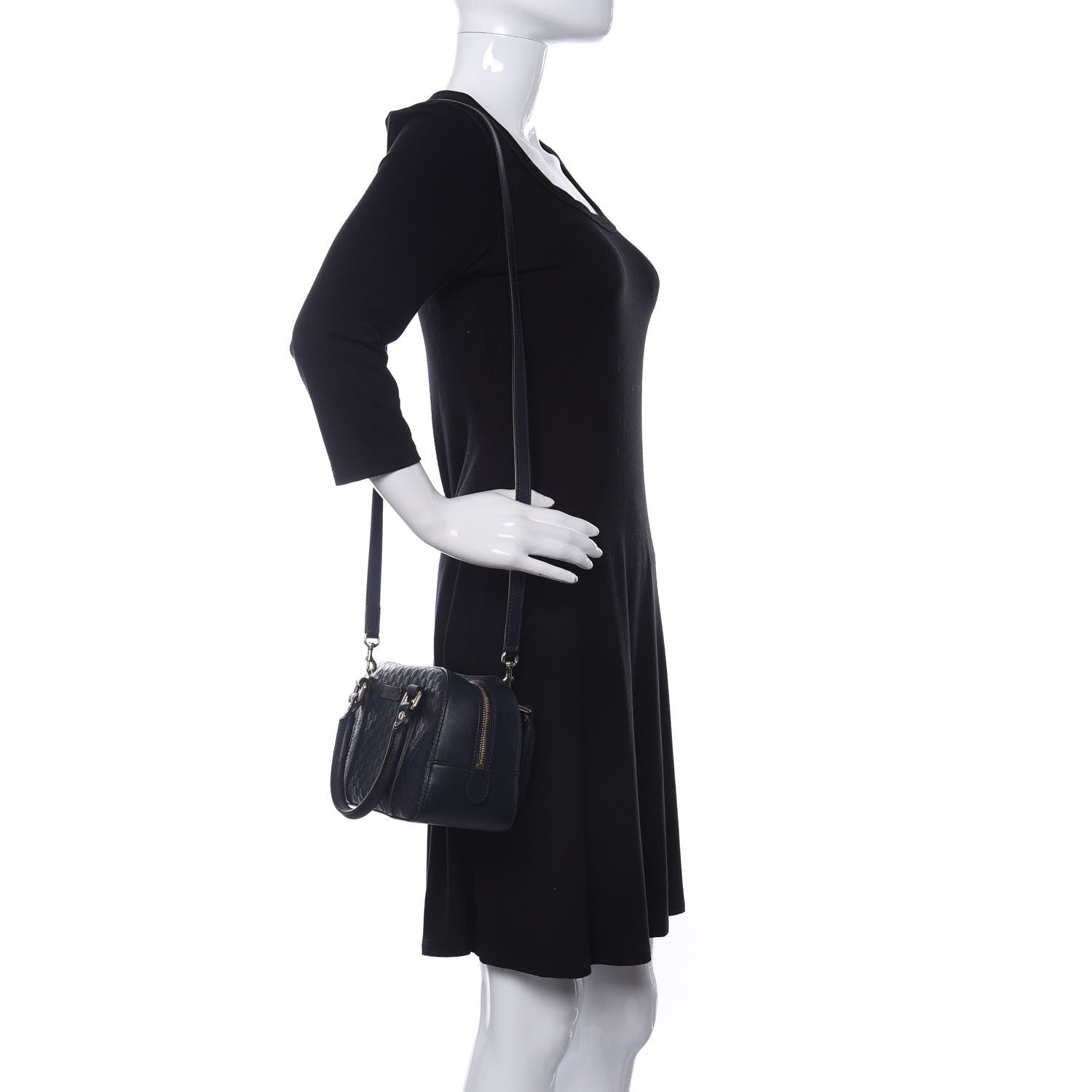 Gucci Soft Microguccissima Small Crossbody Bag Blue 2 of 10