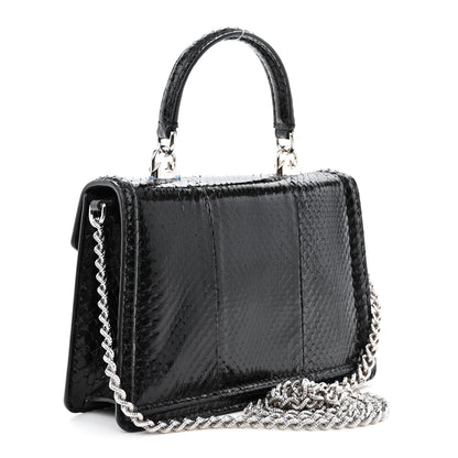 Dolce & Gabbana Ayers Small Devotion Top Handle Bag Black 3 of 9