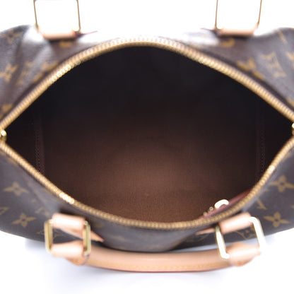 Louis Vuitton Monogram Speedy Bandouliere 25 5 of 8