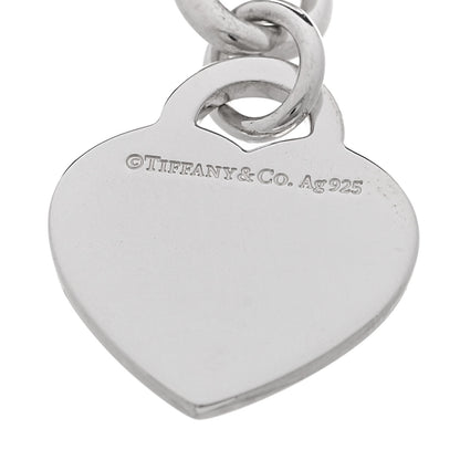 Tiffany Sterling Silver Heart Tag Charm Bracelet 4 of 5