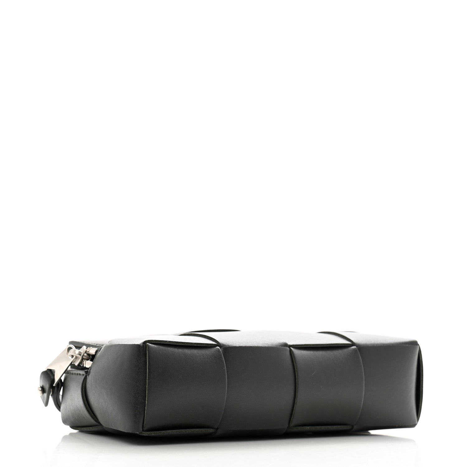 Bottega Veneta Nappa Maxi Intrecciato Cassette Wristlet Pouch Dark Moss 4 of 8