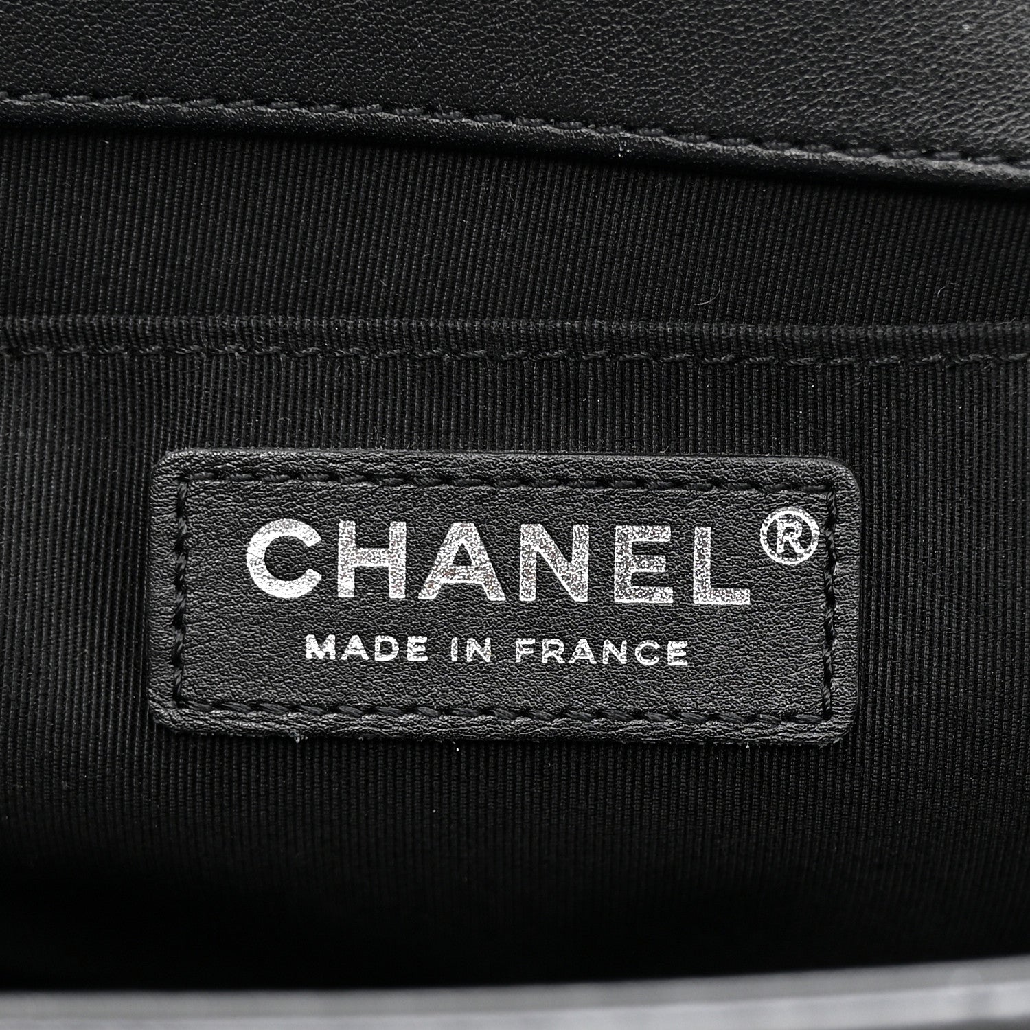 Chanel Lambskin Quilted Medium Boy Flap Black 6 of 13