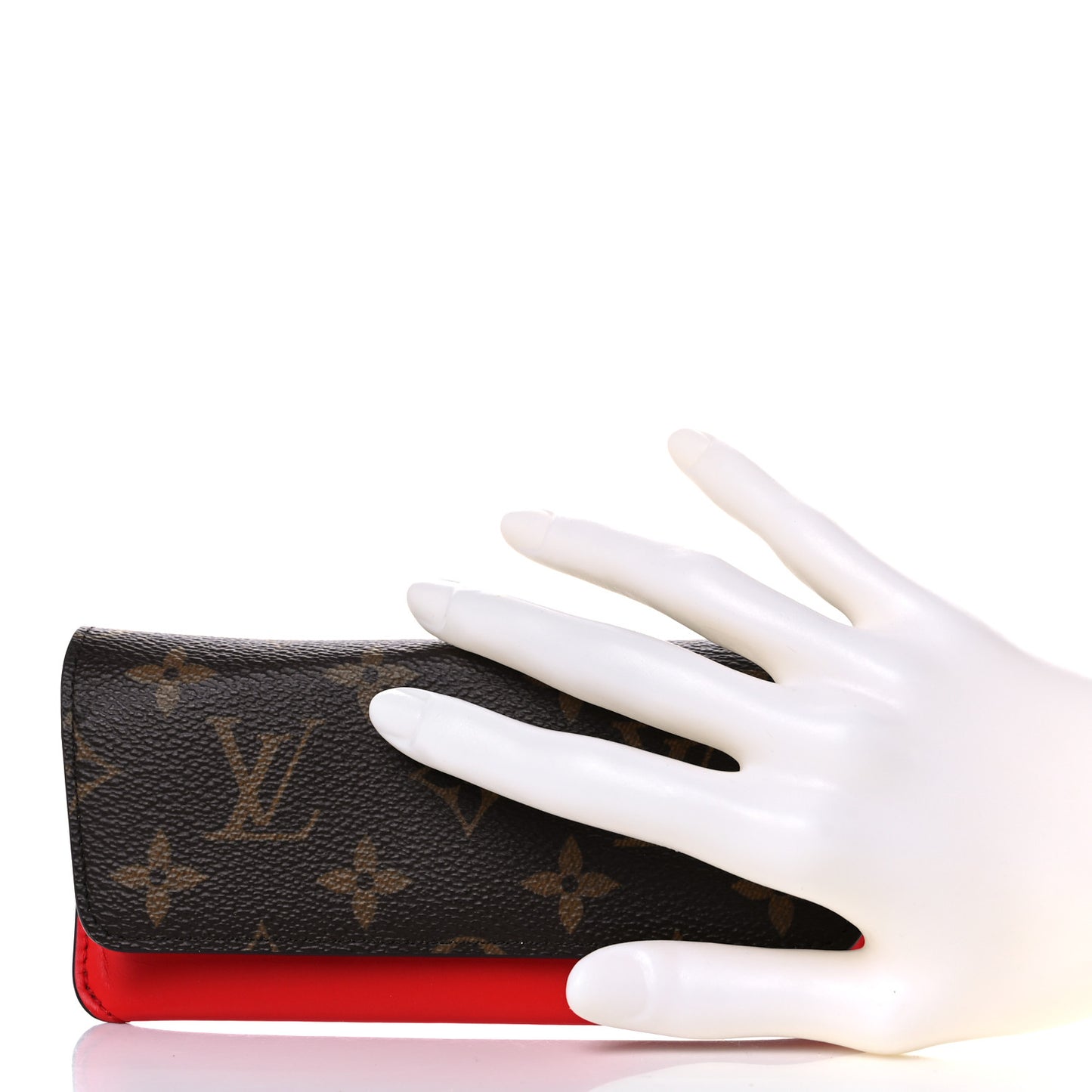 Monogram Woody Sunglass Case Rouge