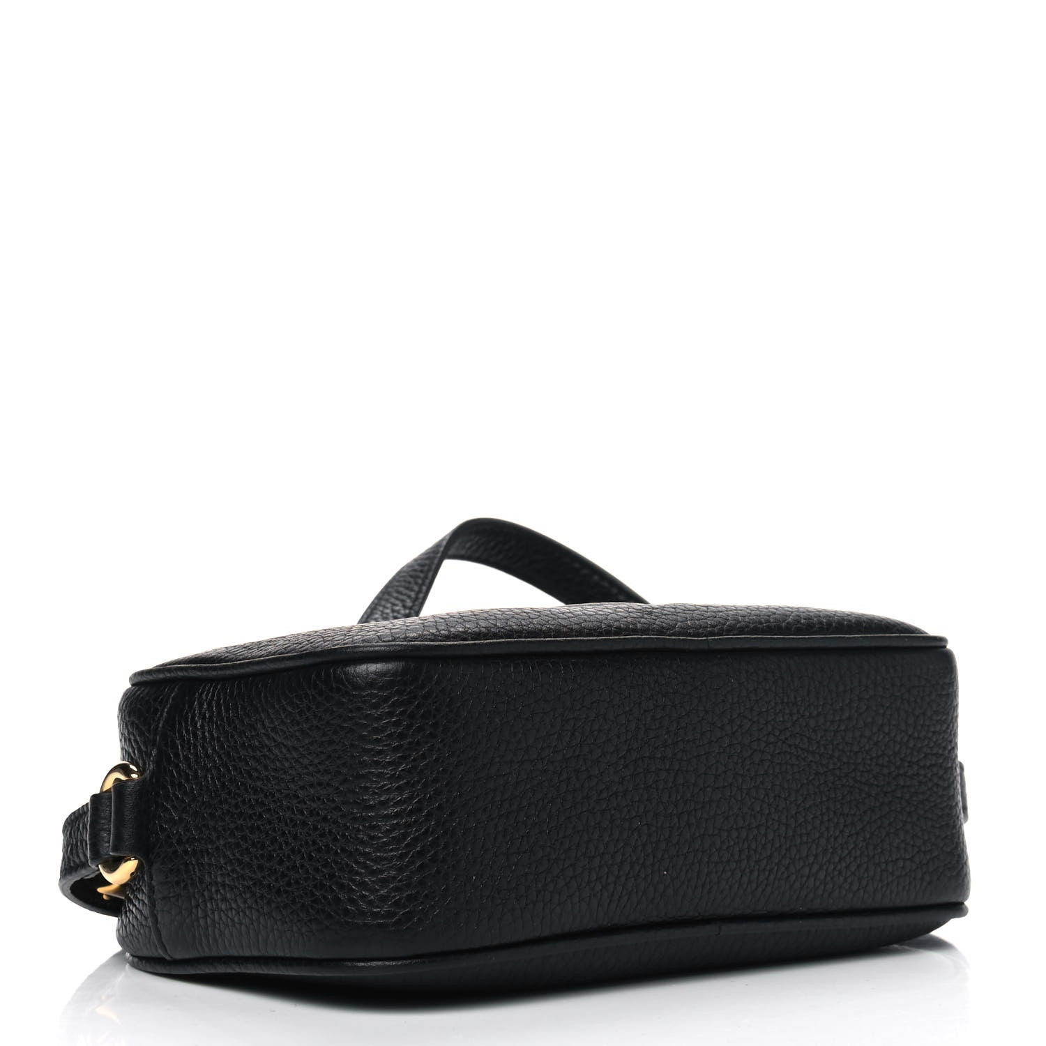 Gucci Pebbled Calfskin Mini Soho Disco Bag Black 3 of 4
