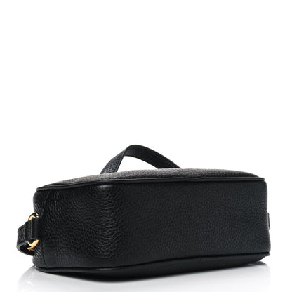 Gucci Pebbled Calfskin Mini Soho Disco Bag Black 3 of 4