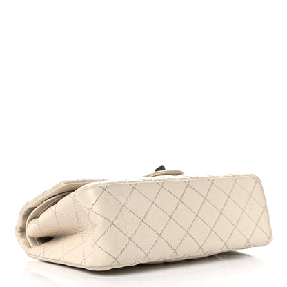 Chanel Aged Calfskin Quilted 2.55 Reissue 225 Flap White 4 of 22