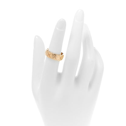Chanel 18K Yellow Gold Small Coco Crush Ring 52 6 2 of 7