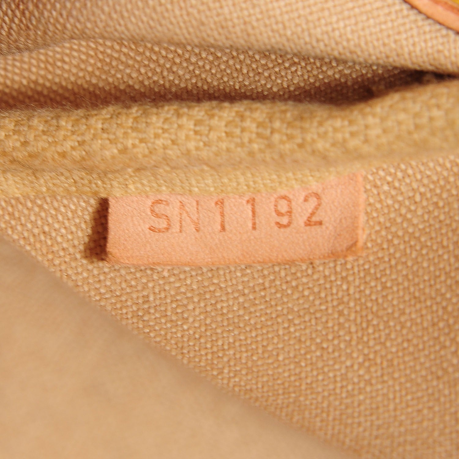 Louis Vuitton Damier Azur Eva Clutch 6 of 7