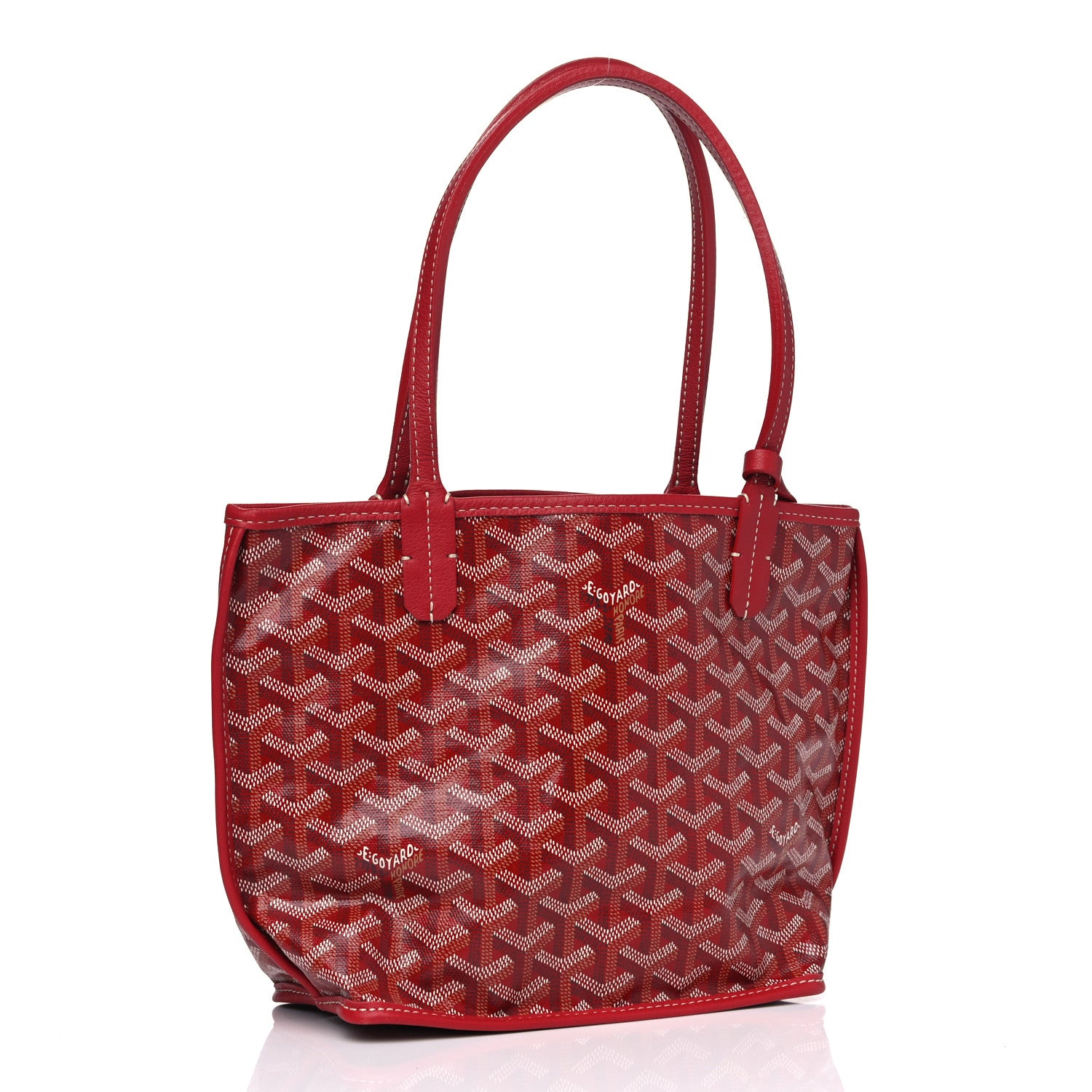 Goyard Goyardine Reversible Mini Anjou Red 2 of 9