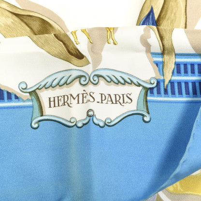 Hermes Silk La France Hippique Scarf 90 3 of 4