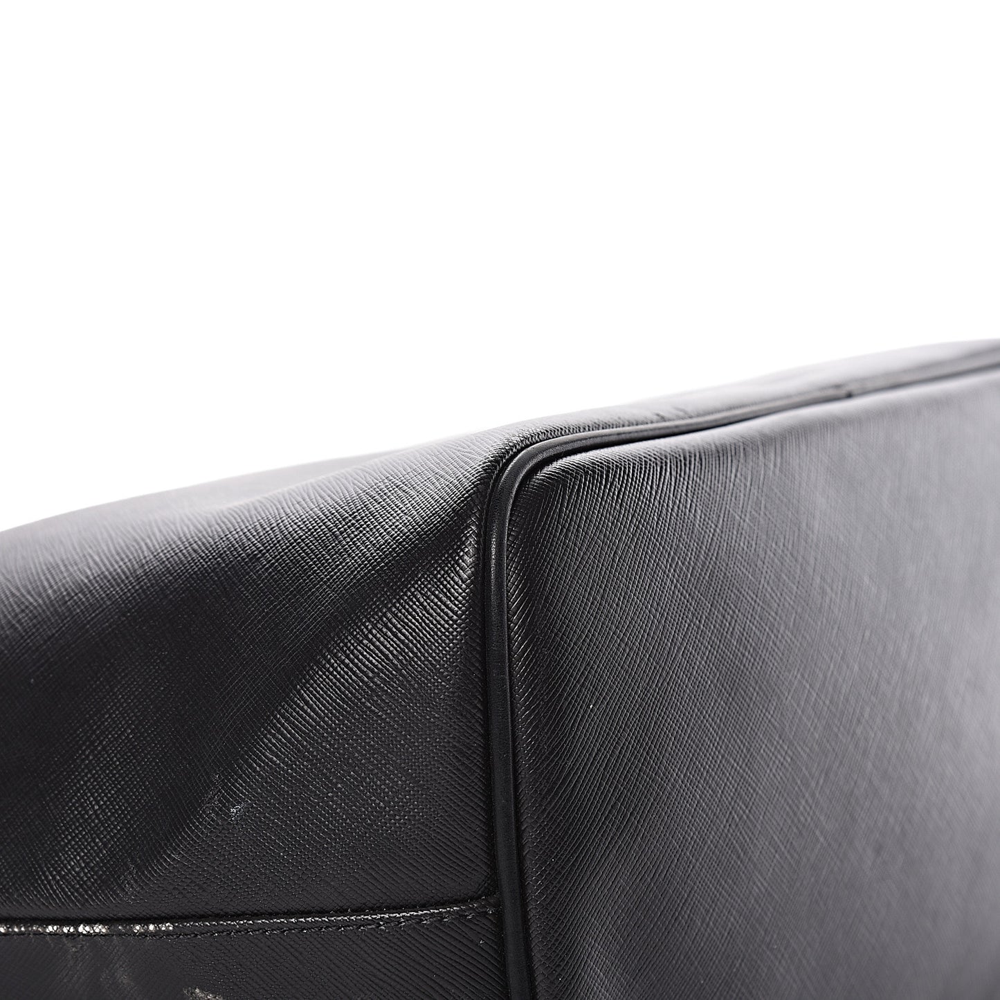 Textured Coated Canvas Pixel Madonna Print Medium Antigona Tote Black