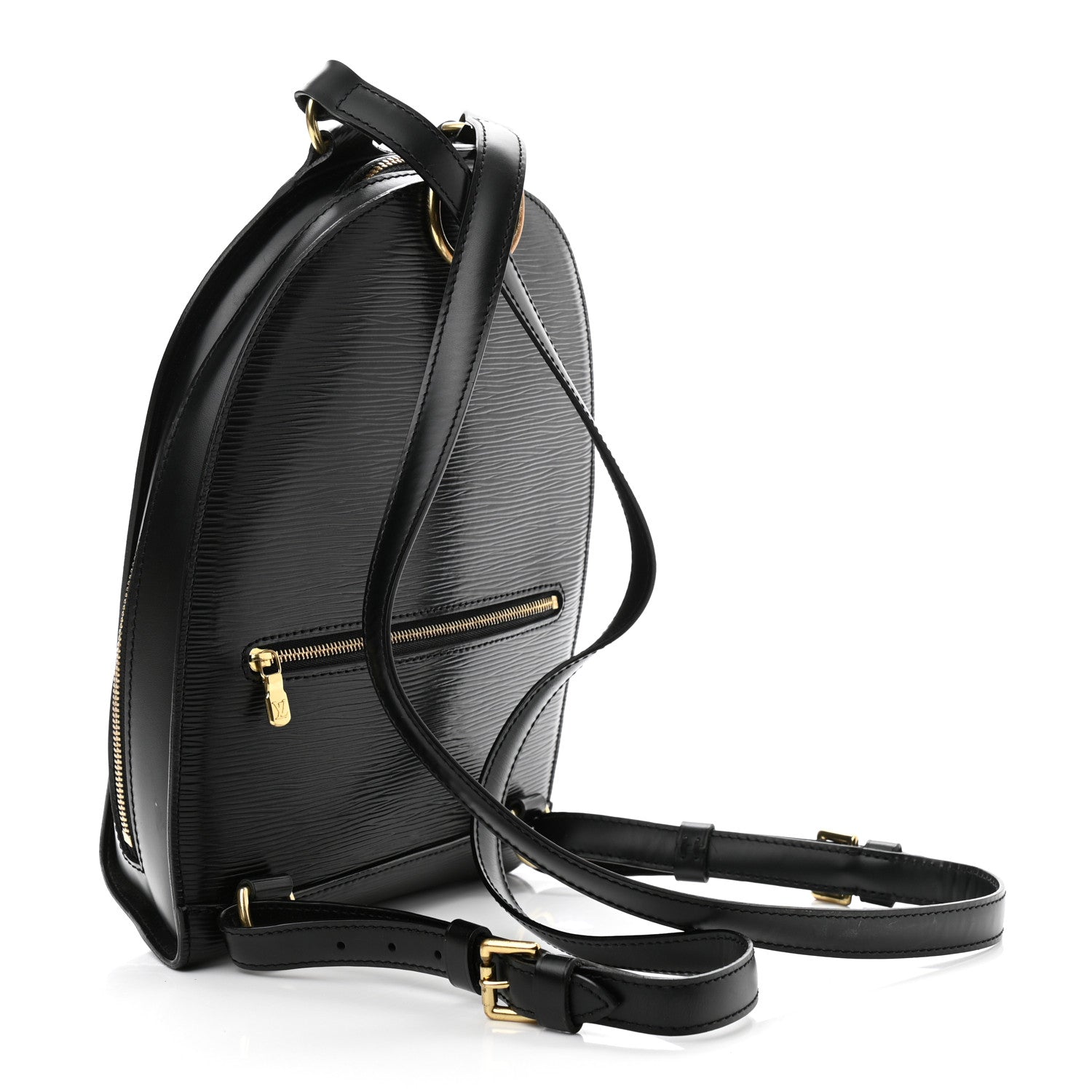 Louis Vuitton Epi Mabillon Backpack Black 2 of 10