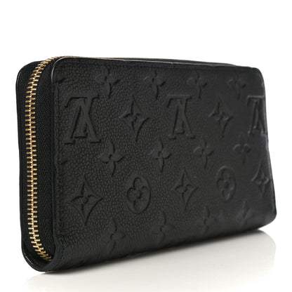 Louis Vuitton Empreinte Zippy Wallet Black 3 of 13
