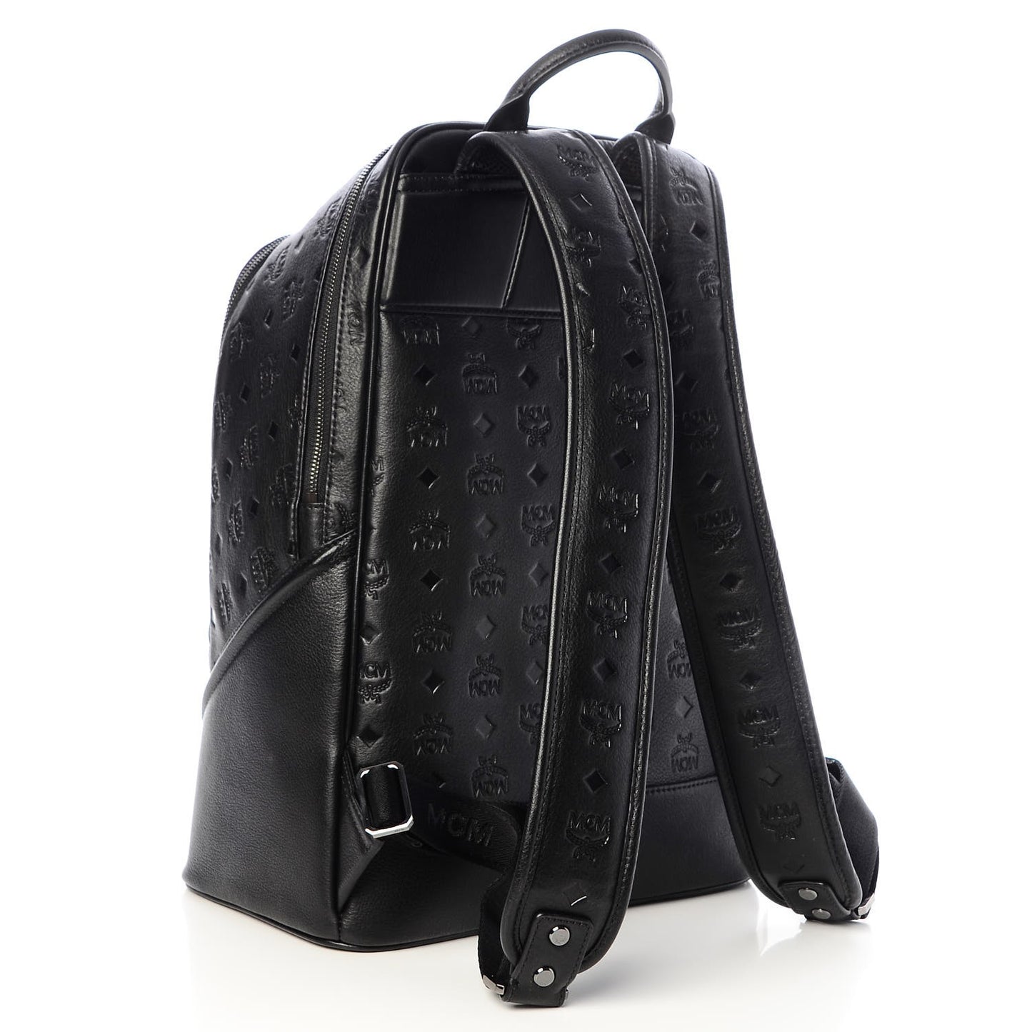 Calfskin Ottomar Monogram Duke Backpack Black