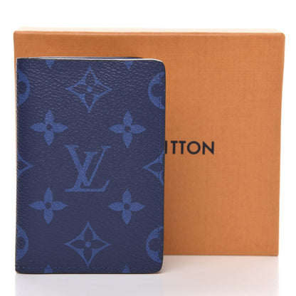 Louis Vuitton Taigarama Pocket Organizer NM Cobalt 7 of 7