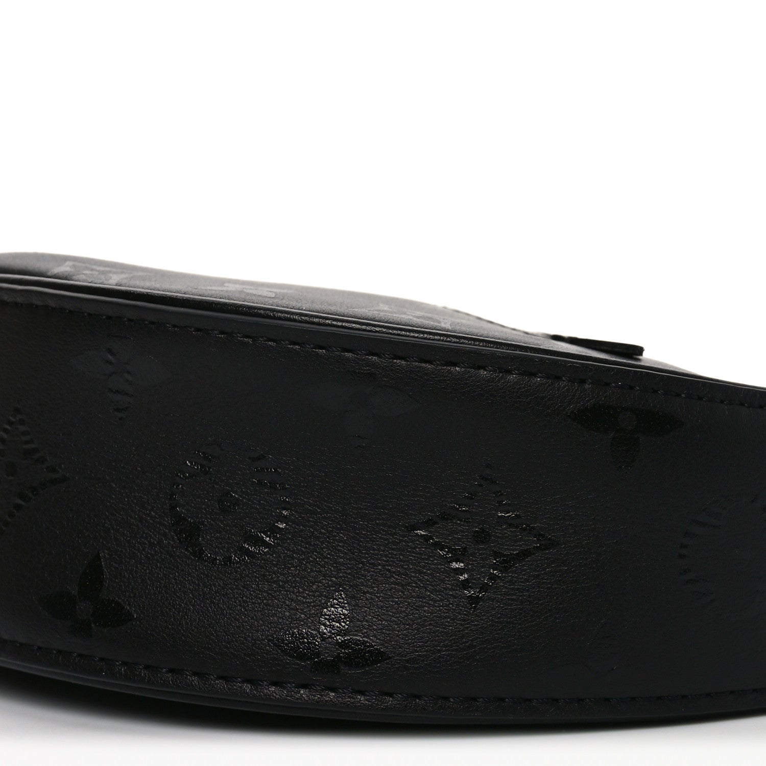 Louis Vuitton Calfskin Monogram Loop H27 Black 9 of 9