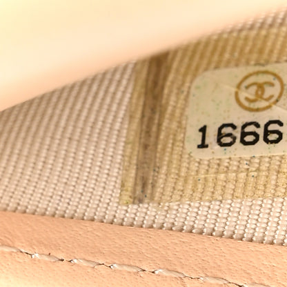 Chanel Caviar Quilted Large Zip Around Organizer Wallet Beige 9 of 10