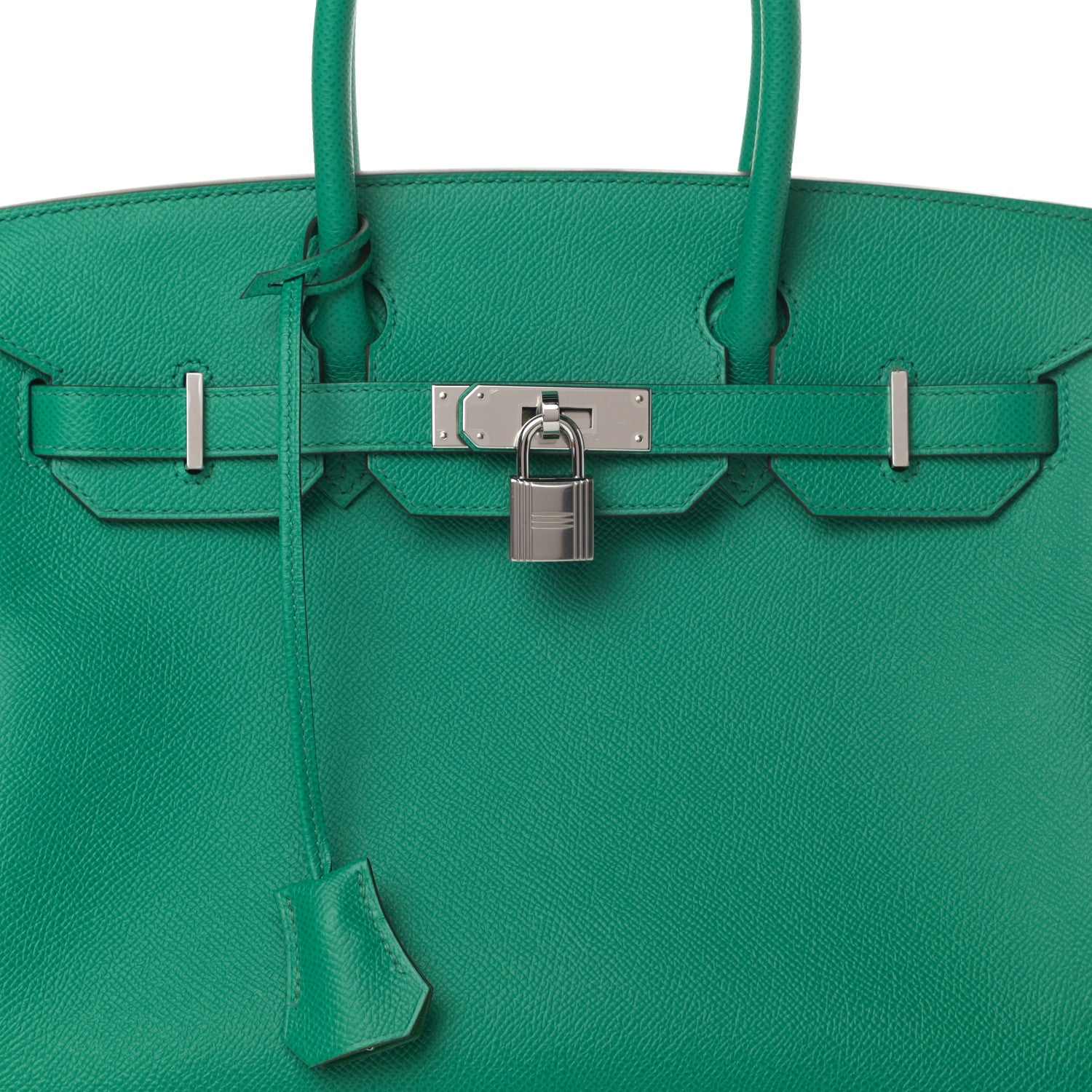 Hermes Epsom Birkin 30 Vert Jade 8 of 11