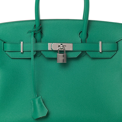 Hermes Epsom Birkin 30 Vert Jade 8 of 11