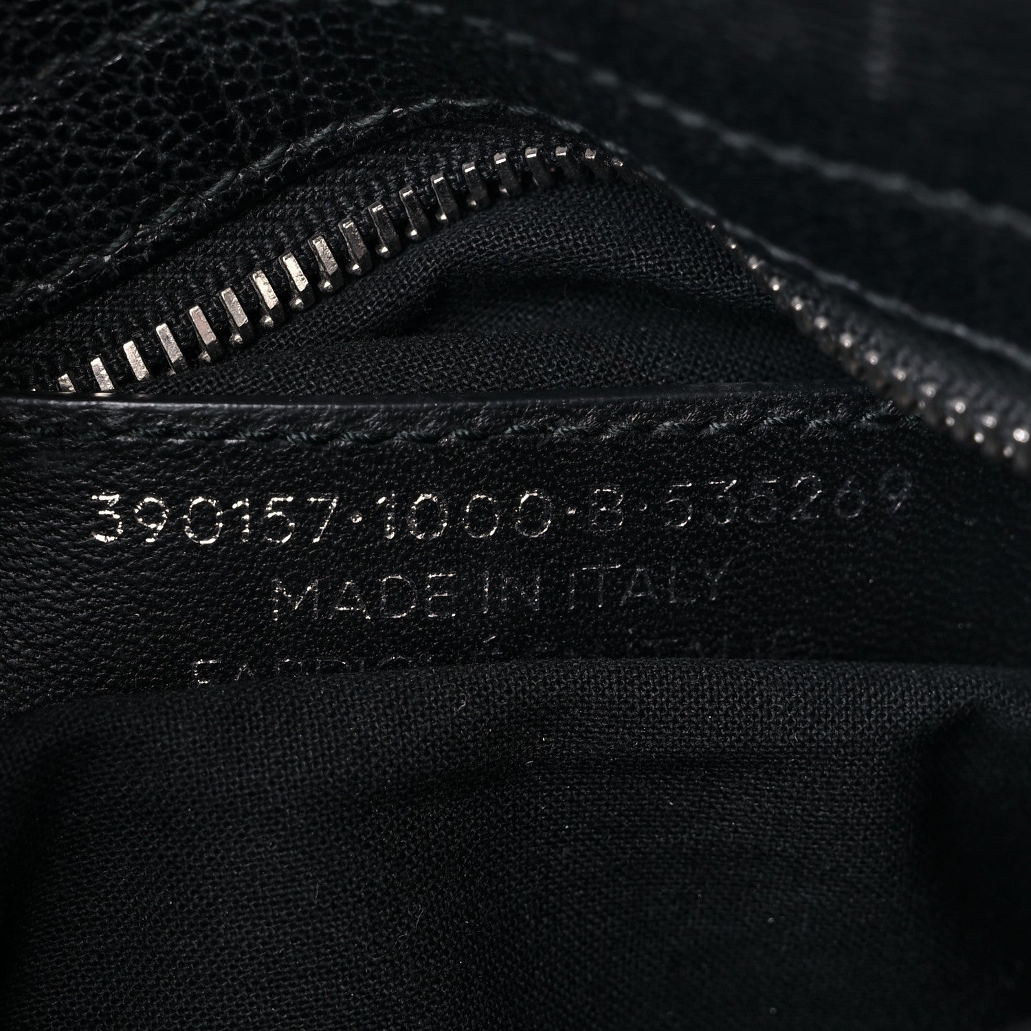 Balenciaga Chevre Silver Metallic Edge Hardware Velo Black 7 of 20