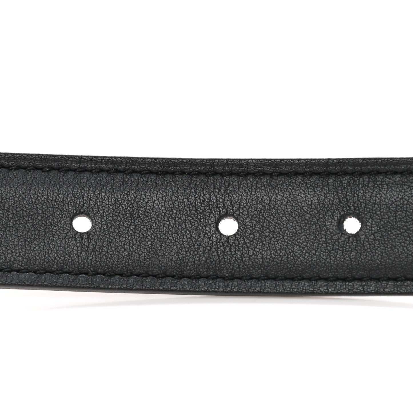 Swift Epsom 24mm H Belt 85 Black Gold