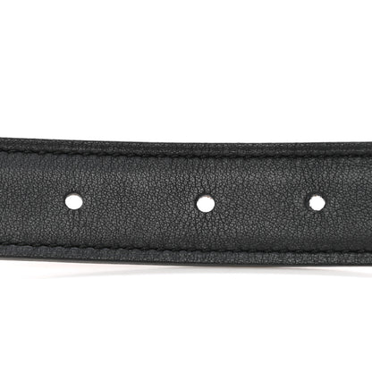 Hermes Swift Epsom 24mm H Belt 85 Black Gold 3 of 8