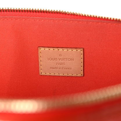 Louis Vuitton Vernis Roses Alma GM Orange Sunset 6 of 10
