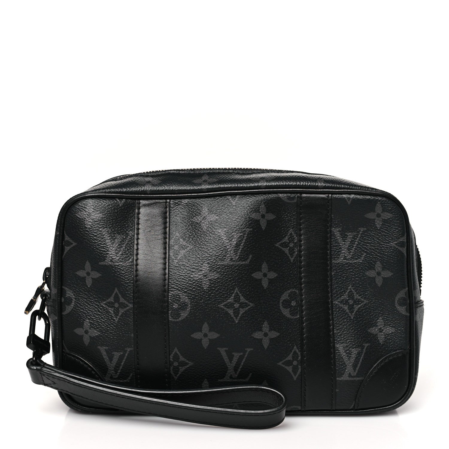 Louis Vuitton Monogram Eclipse Pouch Black 1 of 7