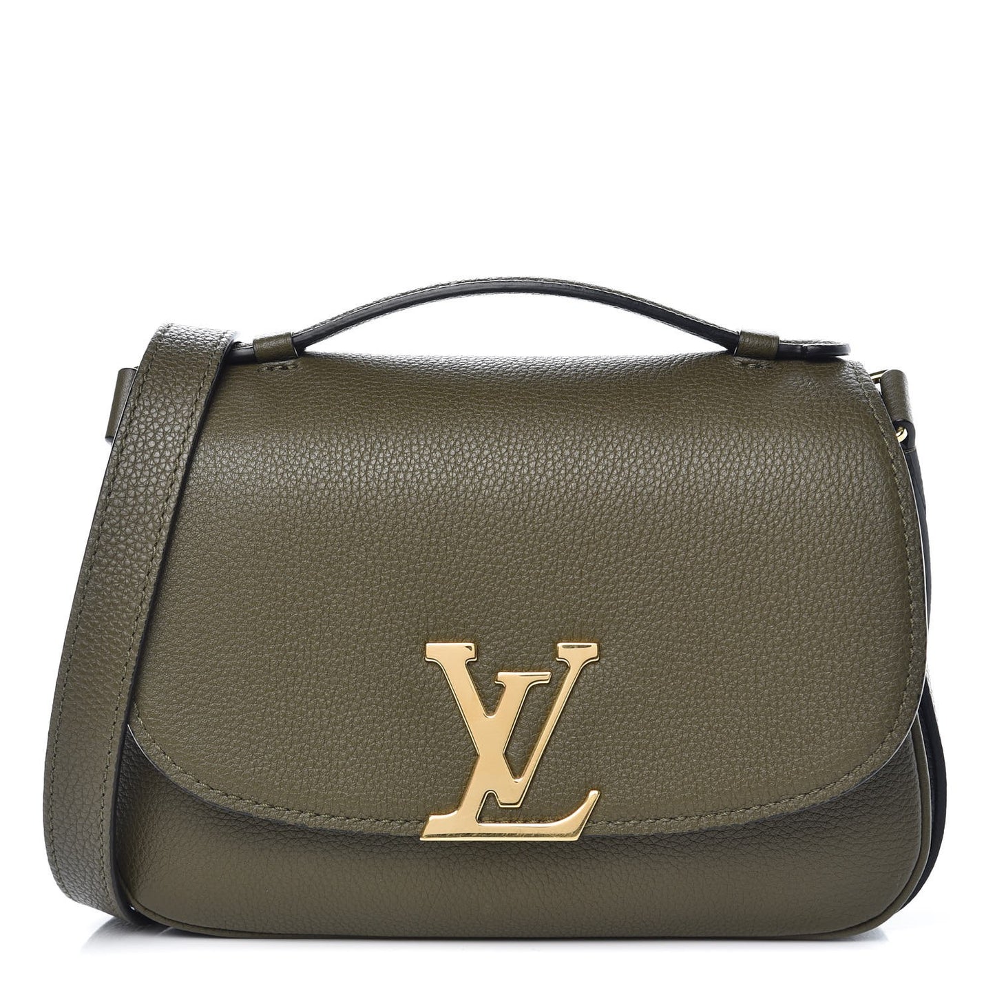 Grained Calfskin Vivienne NM Kaki