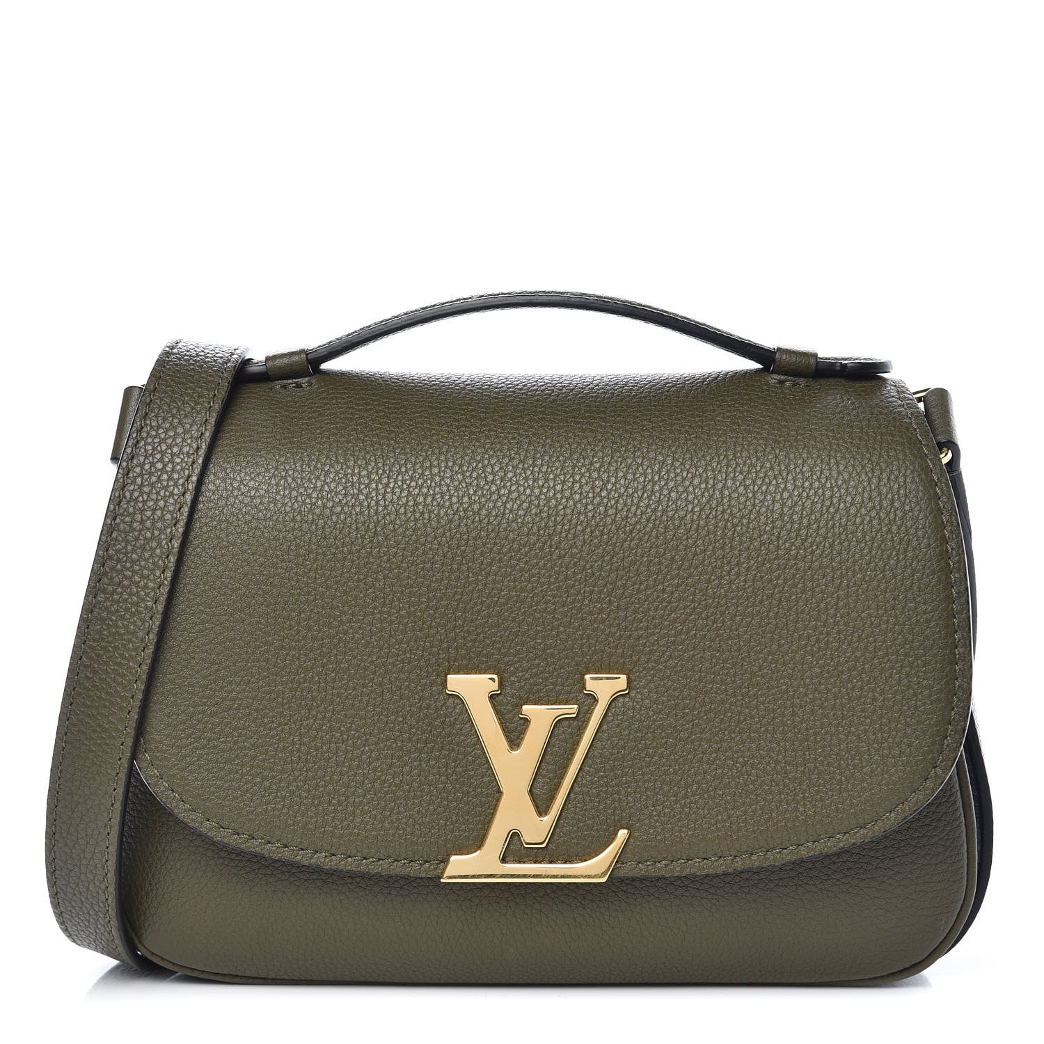 Louis Vuitton Grained Calfskin Vivienne NM Kaki 1 of 9
