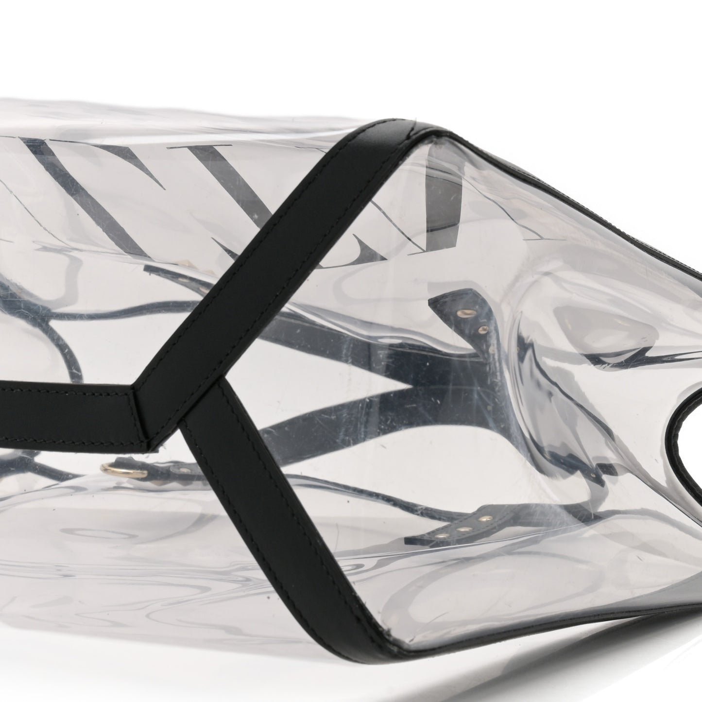 Plexy VLTN Shopping Bag Transparent