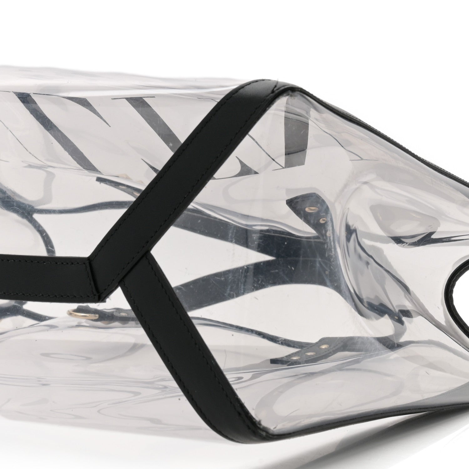 Valentino Garavani Plexy VLTN Shopping Bag Transparent 10 of 10