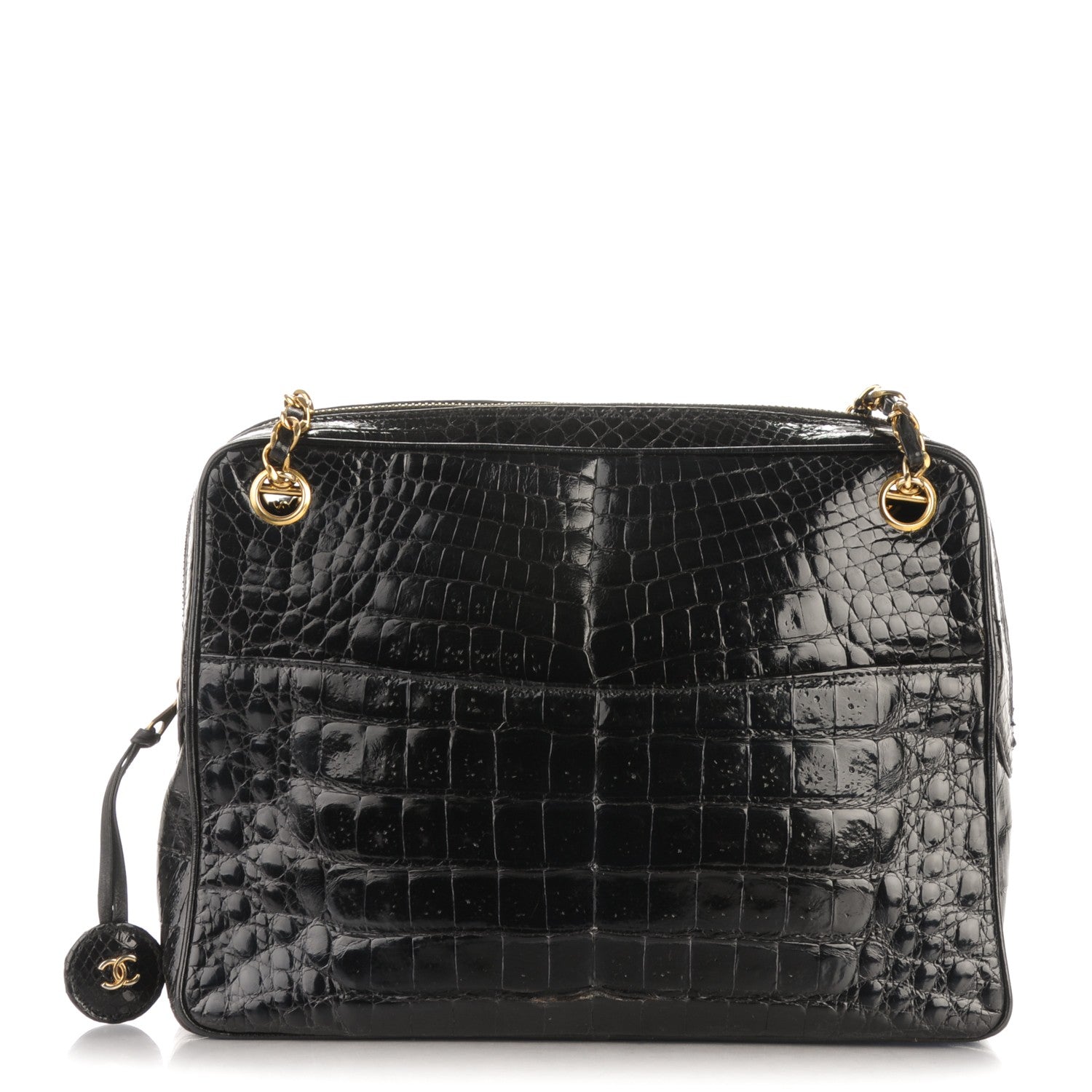 Chanel Alligator Tote Black 1 of 8