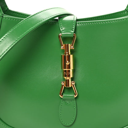 Gucci Boarded Dyana Lux Calfskin Small Jackie 1961 Hobo Spring Green 7 of 9