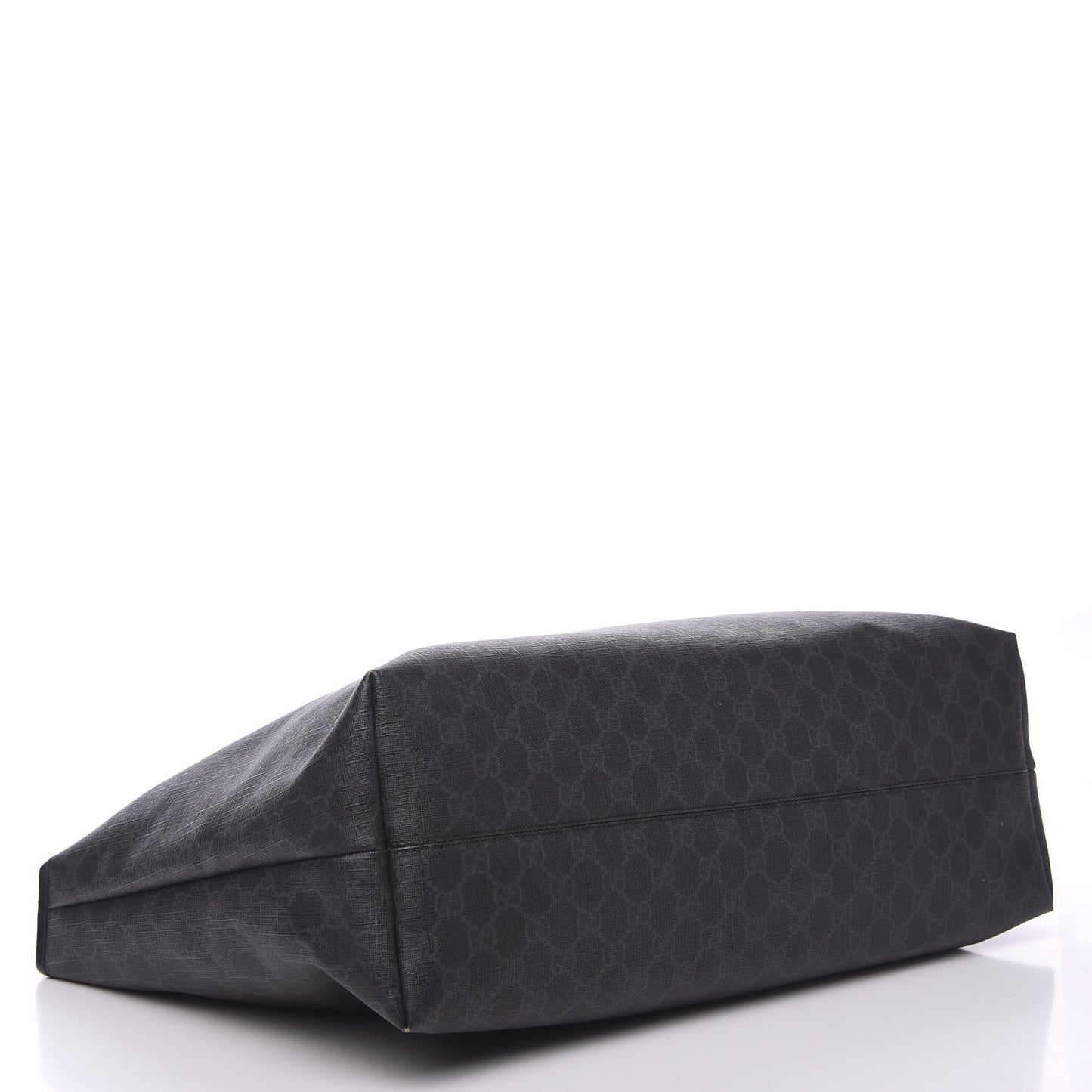 GG Plus Monogram Travel Bag Black