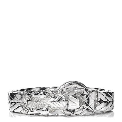 John Hardy Sterling Silver 15mm Legends Naga Dragon Station Bracelet 3 of 5