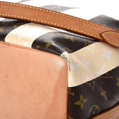 Louis Vuitton Monogram Rayures Petit Noe 10 of 17