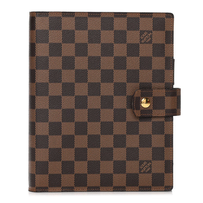 Louis Vuitton Damier Ebene Large Ring Agenda Cover 1 of 6