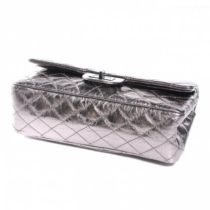 Chanel Aged Calfskin 2.55 Reissue 225 Flap Dark Silver 4 of 7