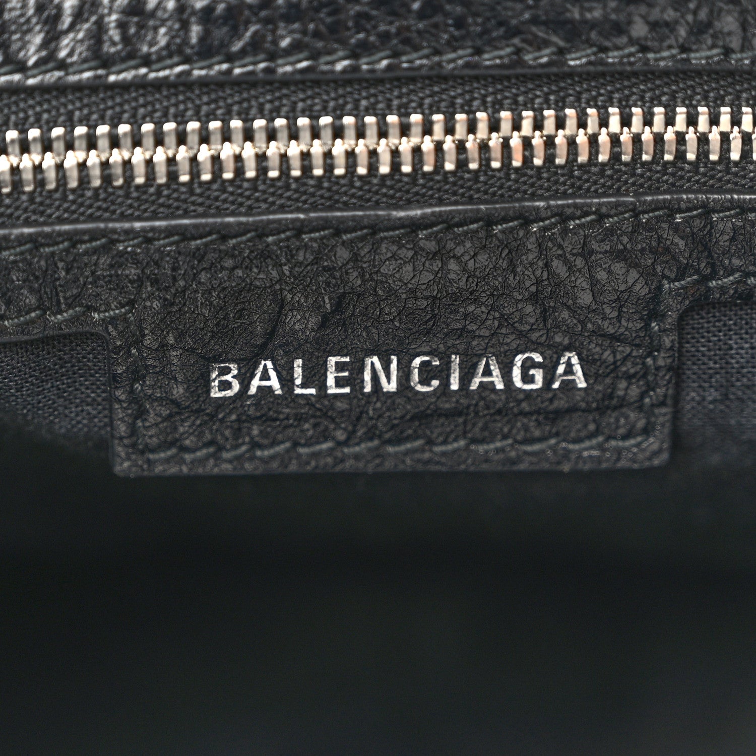 Balenciaga Agneau Arena Small Le Cagole Shoulder Bag Black 7 of 12