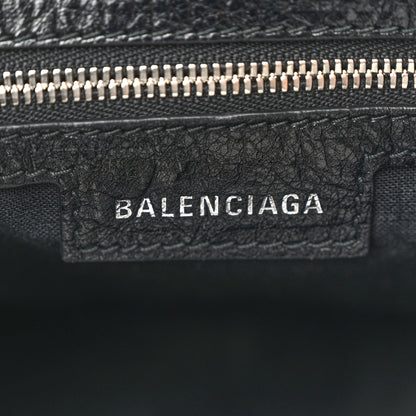 Balenciaga Agneau Arena Small Le Cagole Shoulder Bag Black 7 of 12