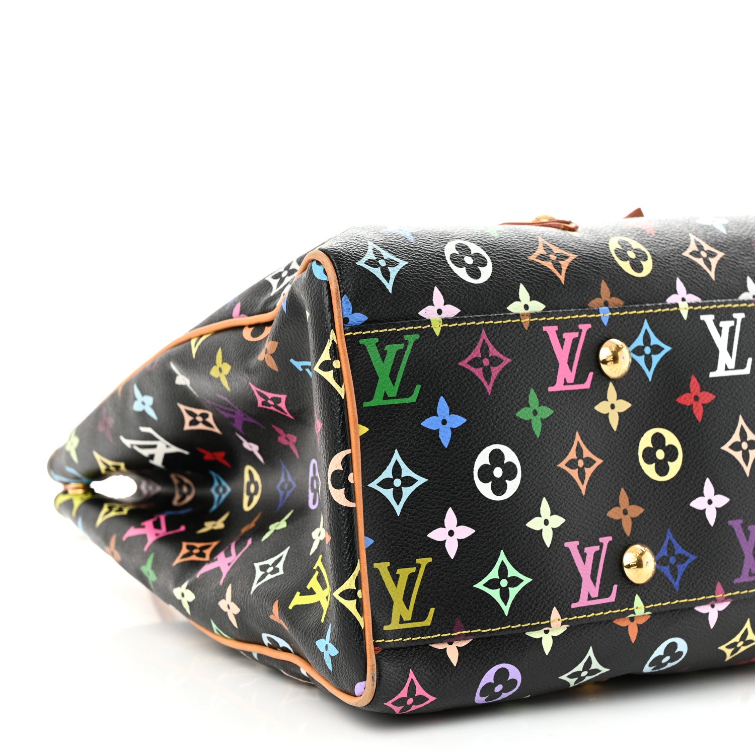 Louis Vuitton Monogram Multicolor Aurelia GM Black 9 of 11