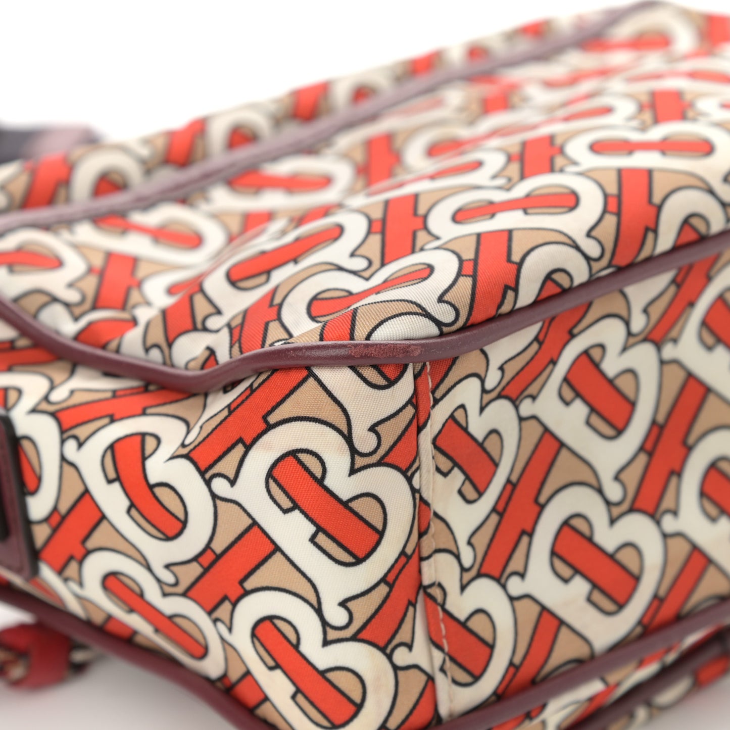 Nylon Monogram Small Camera Bag Vermillion