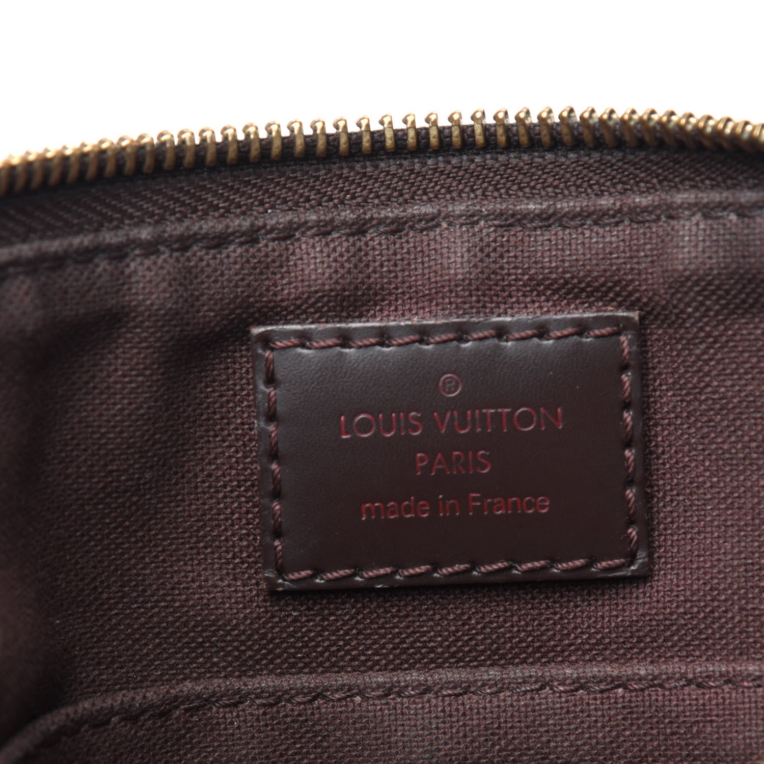 Louis Vuitton Damier Ebene Brooklyn Flat Pochette 6 of 17