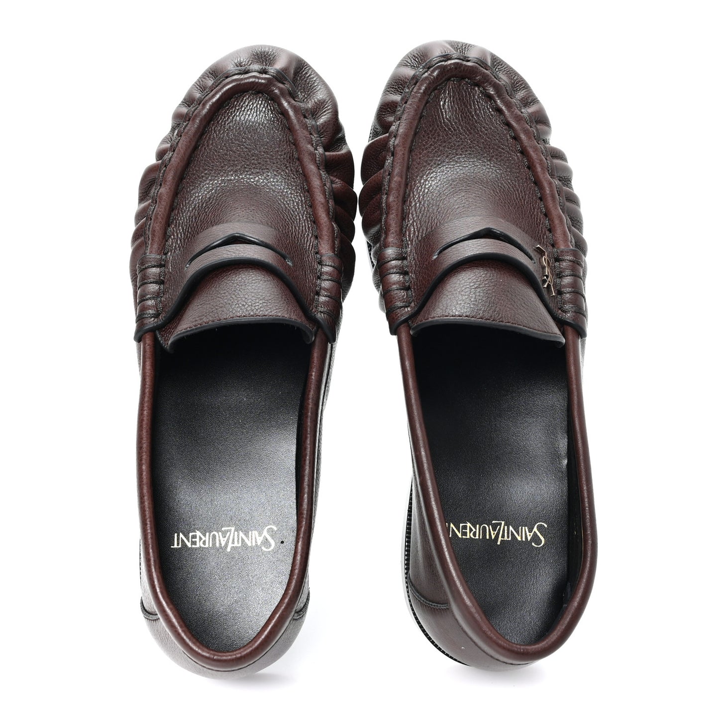 Radiance Calfskin Le Loafer 15 Moccasin 37 Paris Brown